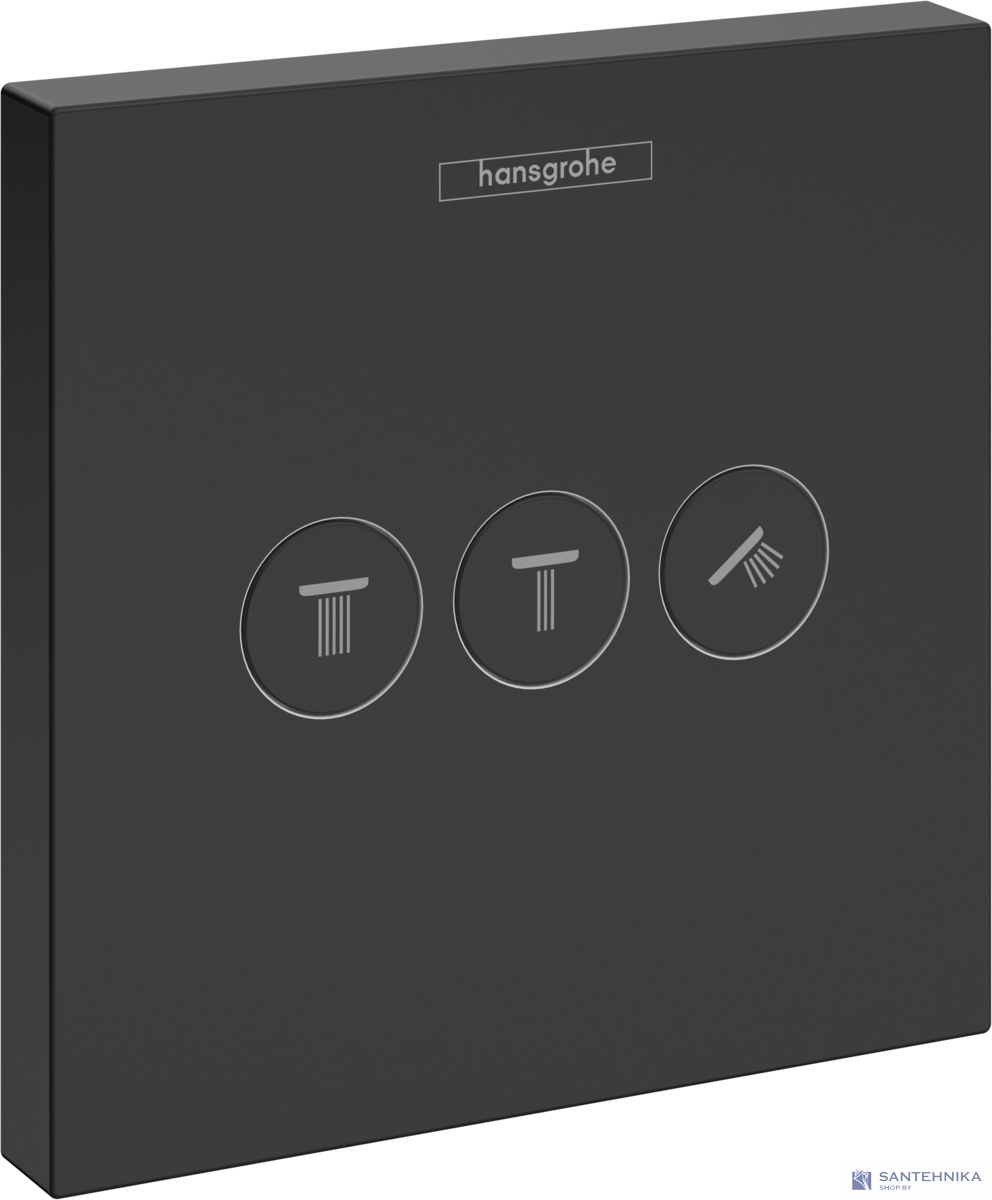 Запорный вентиль для 3 потребителей Hansgrohe ShowerSelect 15764670