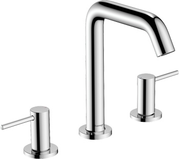 Смеситель для умывальника на 3 отв. Hansgrohe Tecturis S 73330000 - фото