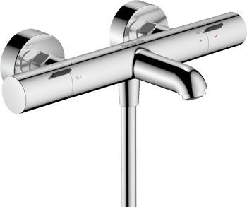 Смеситель термостатический для ванны Hansgrohe Ecostat Fine 13325000 - фото
