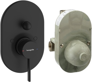 Смеситель на 2 канала скрытого монтажа Hansgrohe Zesis S 74418670 - фото