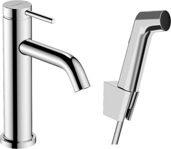 Смеситель псевдобиде Hansgrohe Tecturis S 73211000 - фото