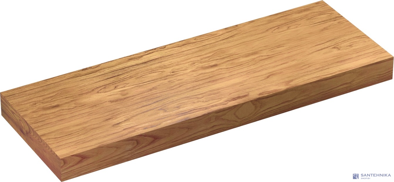Столешница для раковины Wellsee Genuine Tree 162011000, 120 см (светлый дуб Оксфорд)