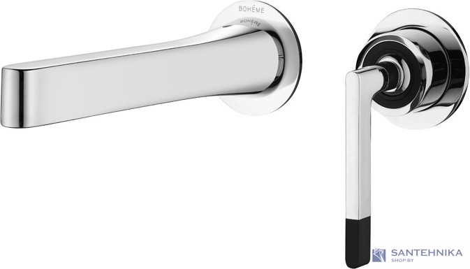 Смеситель скрытого монтажа для умывальника Boheme Duo 165-CR