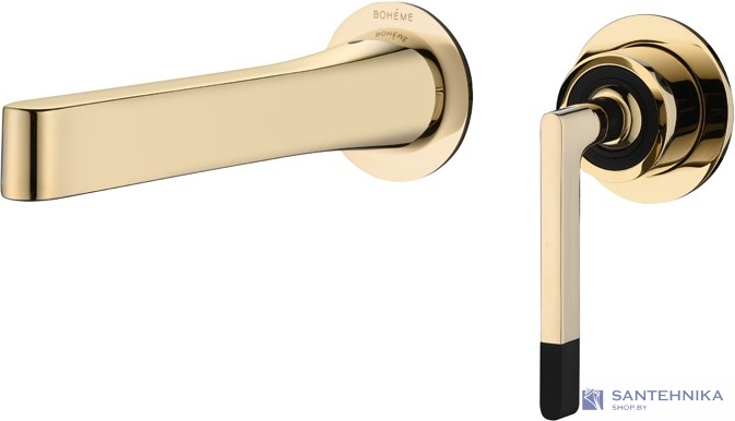 Смеситель скрытого монтажа для умывальника Boheme Duo 165-G