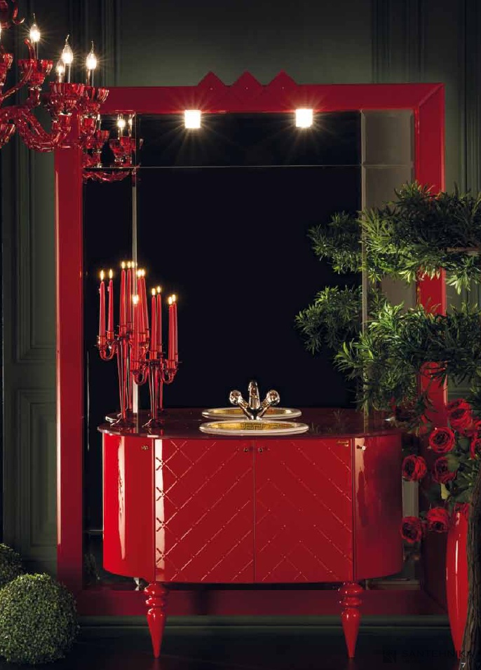 Набор мебели для ванной Antonio Valanti Сarmen red