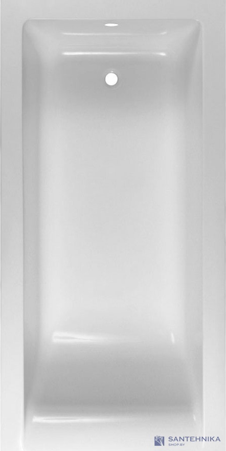 Ванна каменная Эстет Дельта 170В 1Silk 70x75, белый матовый