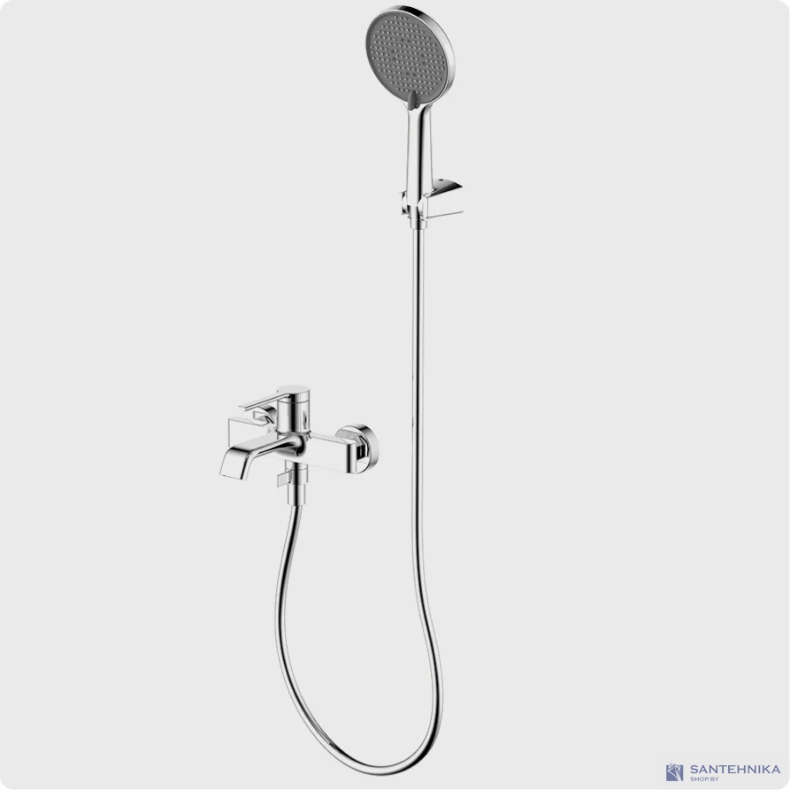 Смеситель для ванны AQUAme Asti AQM6412CR, хром