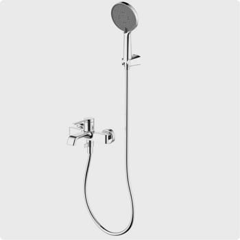 Смеситель для ванны AQUAme Asti AQM6412CR, хром - фото