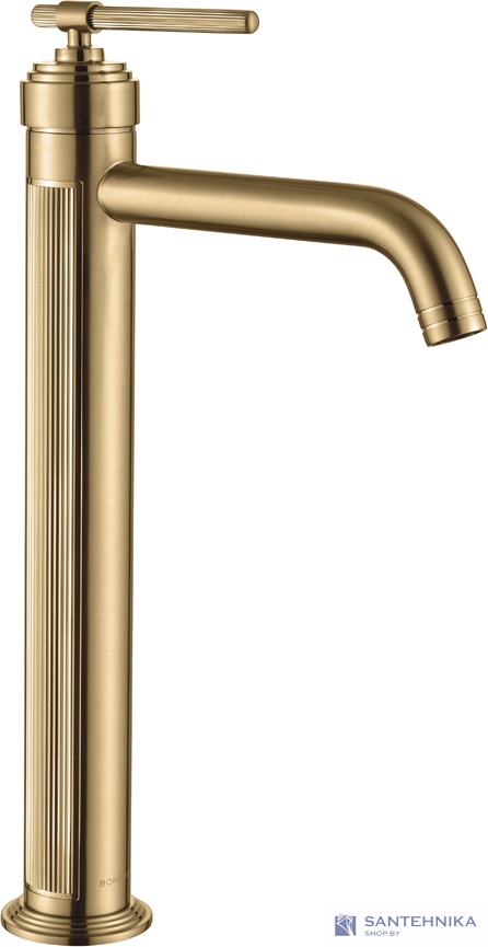 Смеситель для умывальника высокий Boheme Eterna 172-BR