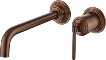 Смеситель для умывальника скрытого монтажа Boheme Eterna 175-BRB - фото