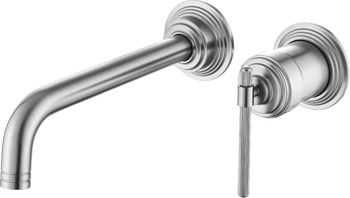 Смеситель для умывальника скрытого монтажа Boheme Eterna 175-NB - фото