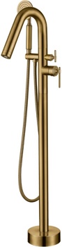 Смеситель для ванны напольный Boheme Eterna 179-BR - фото