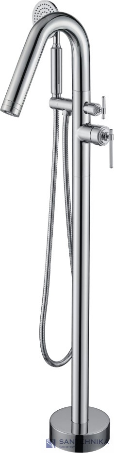 Смеситель для ванны напольный Boheme Eterna 179-CR