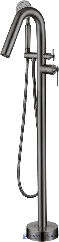 Смеситель для ванны напольный Boheme Eterna 179-GM