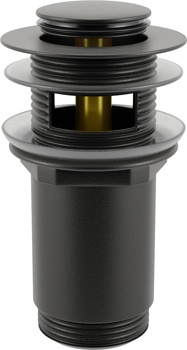 Металлический донный клапан для раковины Wellsee Drainage System 182130000 - фото