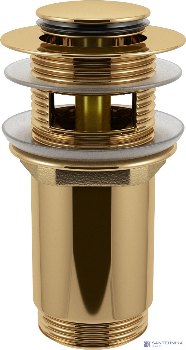 Металлический донный клапан для раковины Wellsee Drainage System 182131000