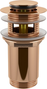 Металлический донный клапан для раковины Wellsee Drainage System 182132000 - фото