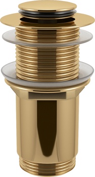 Металлический донный клапан для раковины Wellsee Drainage System 182136000 - фото
