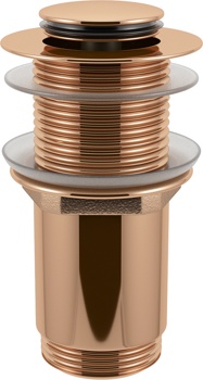 Металлический донный клапан для раковины Wellsee Drainage System 182137000 - фото