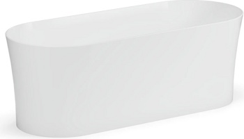 Каменная ванна Canterno Аликанте 170, белый матовый - фото