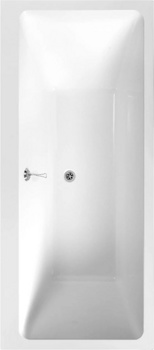 Каменная ванна Canterno Мерида 170, белый глянцевый - фото2