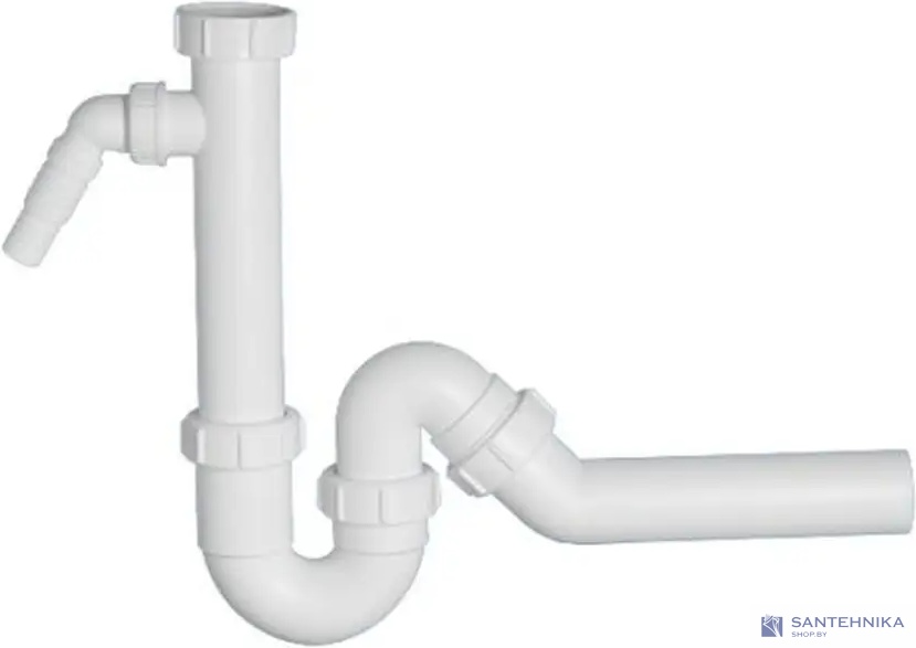 Сифон для мойки трубный McAlpine MRSK6A