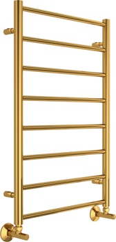 Полотенцесушитель водяной Terminus Аврора П8 500х800, золото - фото