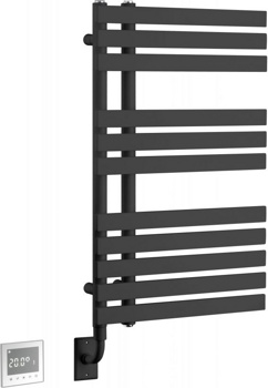 Полотенцесушитель электрический Boheme Venturo 721-B, черный - фото