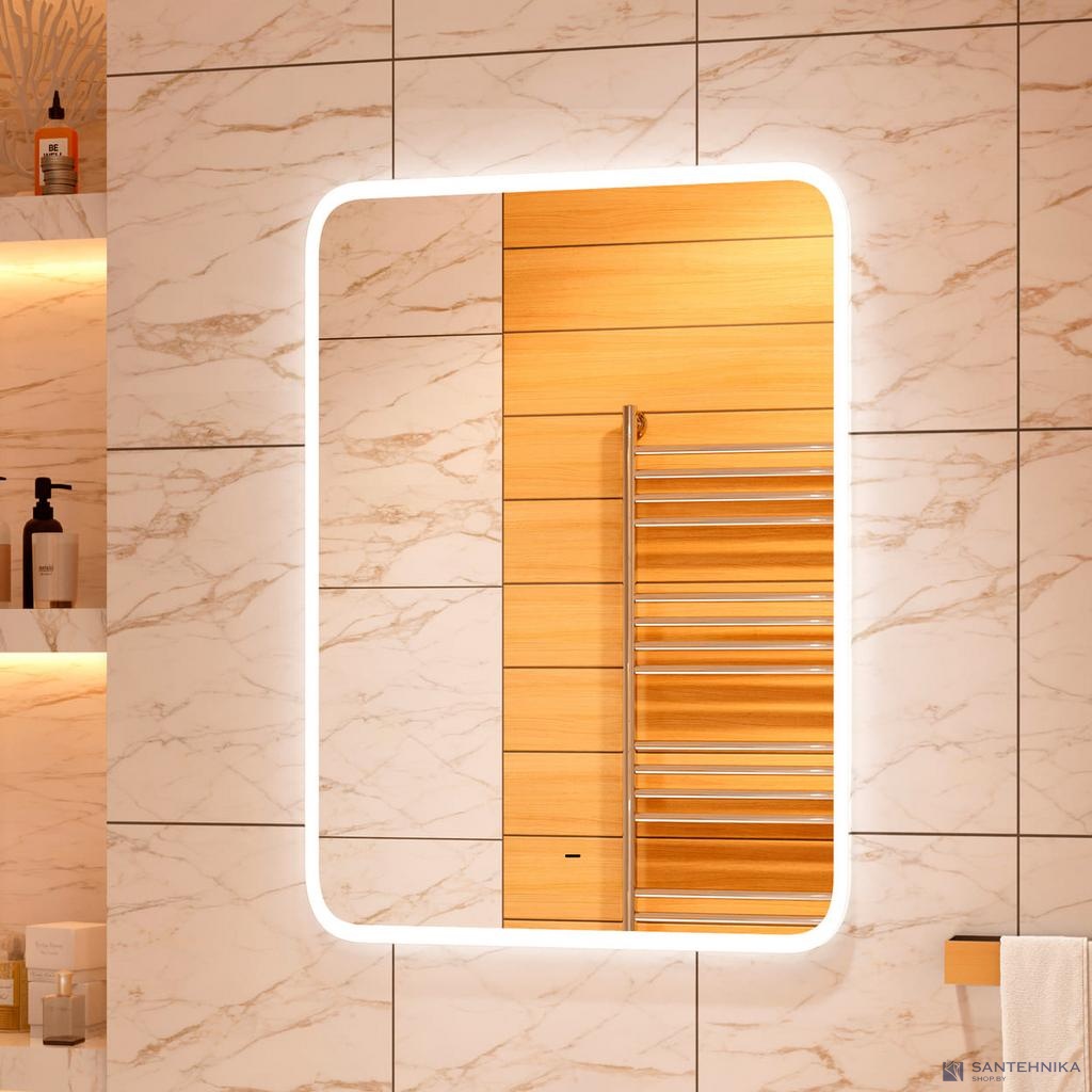 Зеркало Continent Glamour LED 800х1200, бесконтактное