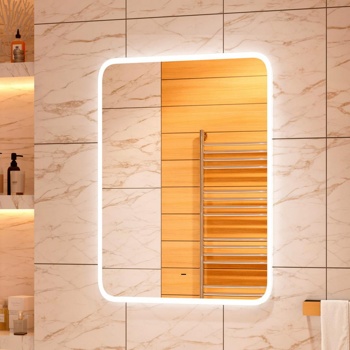 Зеркало Continent Glamour LED 800х1200, бесконтактное - фото