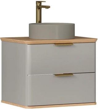 Тумба под умывальник Equil Desert 60.2Y подвесная, Амарок - фото2