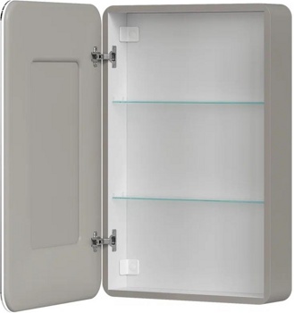 Зеркальный шкаф Equil Desert 57 см, левый - фото