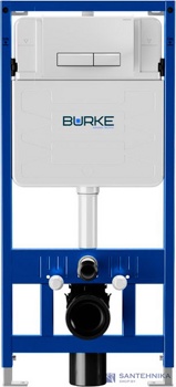 Инсталляционная система Burke MOD1 с кнопкой 09, белая - фото