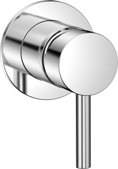 Смеситель 1-но канальный скрытого монтажа AQUAme Siena AQM8804CR, хром - фото