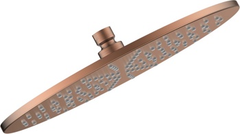 Верхний душ 30 см AQUAme AQM8609BC, медь матовый - фото