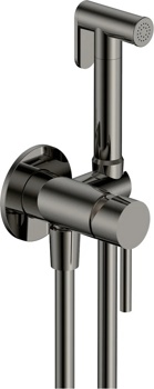 Гигиенический душ скрытого монтажа AQUAme Siena AQM6217GM, графит - фото