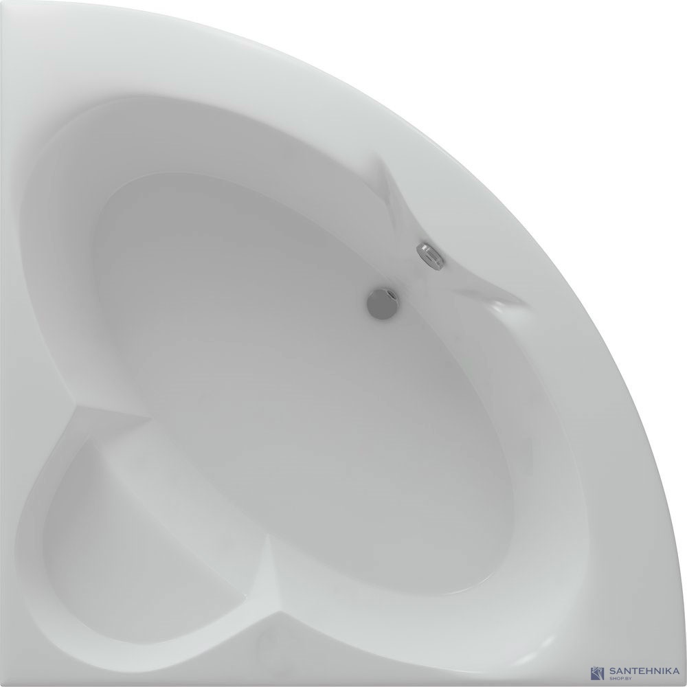Ванна акриловая угловая Aquatek Поларис 2 155x155