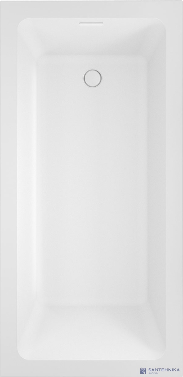Акриловая ванна Wellsee FreeDom 2.0 165x80, слив белый