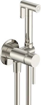 Гигиенический душ скрытого монтажа AQUAme Siena AQM6217BN, никель - фото