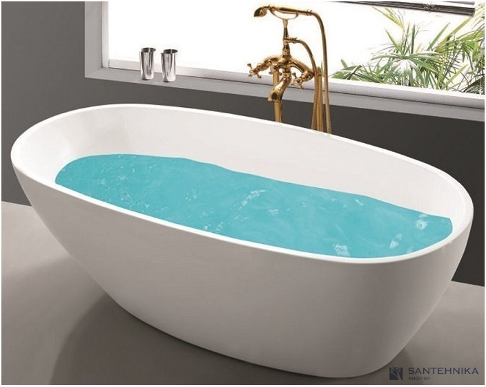 Акриловая отдельностоящая ванна Esbano Sophia (white) 170х85