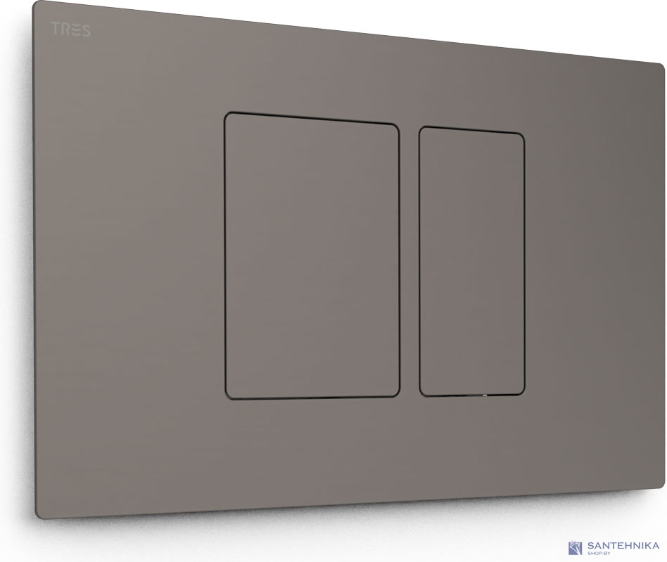 Смывная клавиша Tres WC System 25429801GR