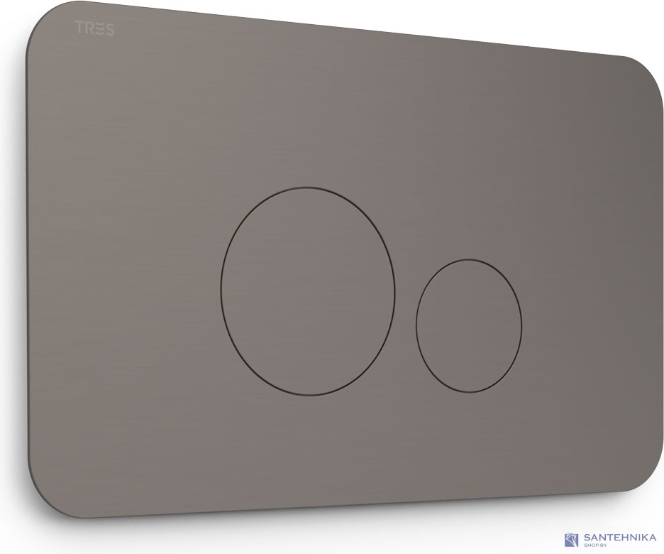 Смывная клавиша Tres WC System 25429802GR