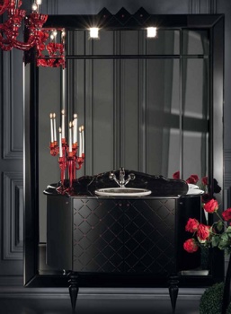 Набор мебели для ванной Antonio Valanti Сarmen black - фото
