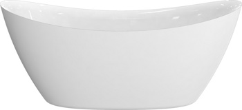 Акриловая отдельностоящая ванна AQUAme AQM3504GW, белый 170х75 см  - фото2