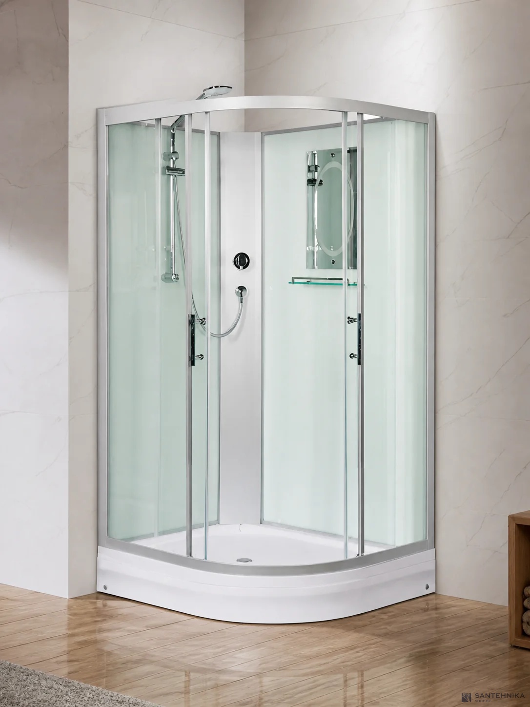 Душевая кабина 120х90 см WeltWasser Werra 1201 L