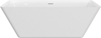 Акриловая отдельностоящая ванна AQUAme AQM3502GW, белый 170х80 см  - фото2
