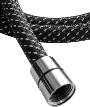 Шланг для душа 1,5 м AQUAme AQM1503CR, гайка хром - фото2