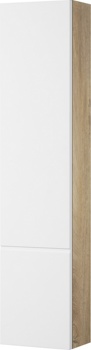 Шкафчик Aquaton Мишель 23 белый софт, дуб эндгрейн 1A244303MIX40 - фото