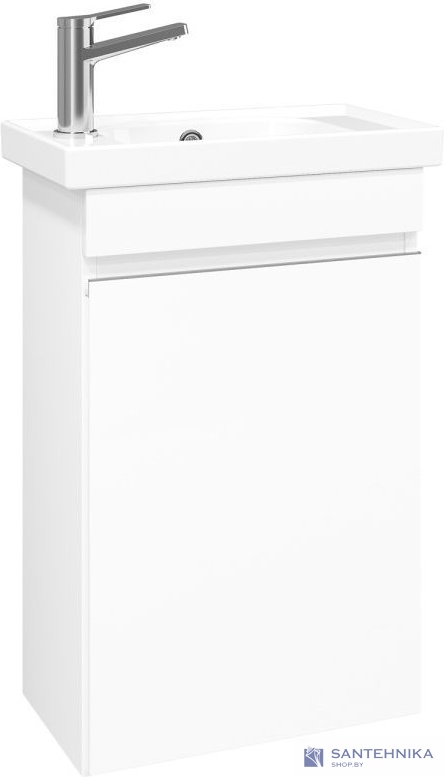 Тумба под умывальник Laparet Sargas mini 50 L, белая