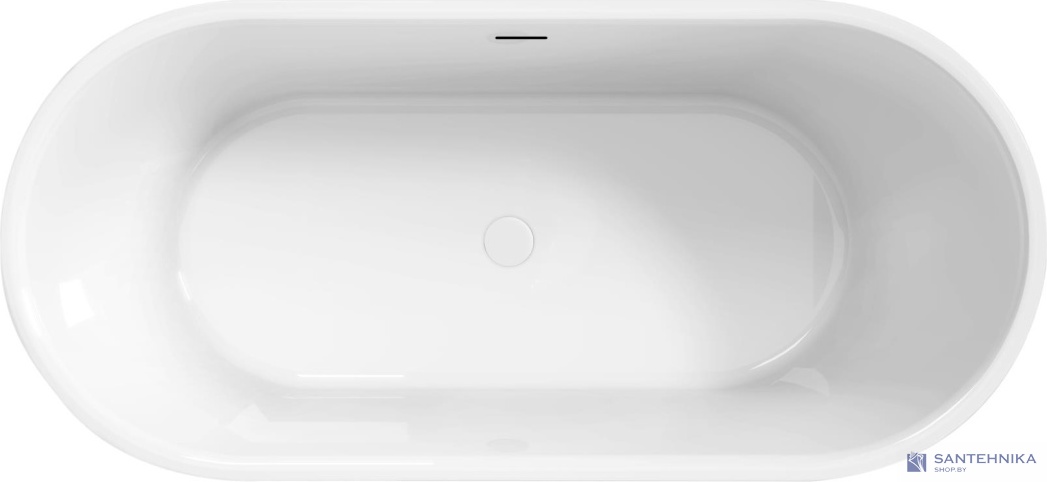 Акриловая отдельностоящая ванна BelBagno BB709-1700-780